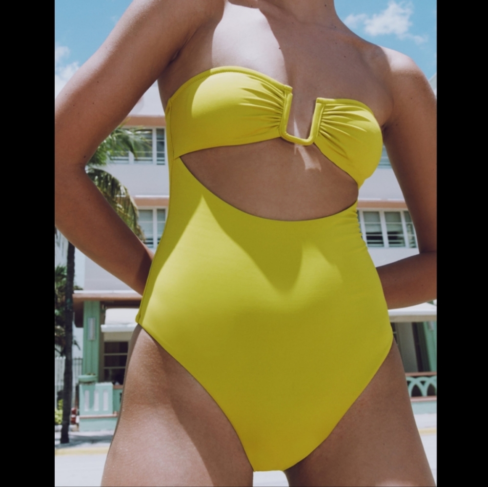 Zara one piece swimsuit